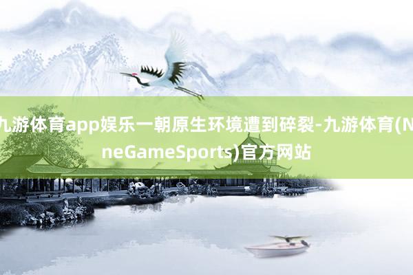九游体育app娱乐一朝原生环境遭到碎裂-九游体育(NineGameSports)官方网站