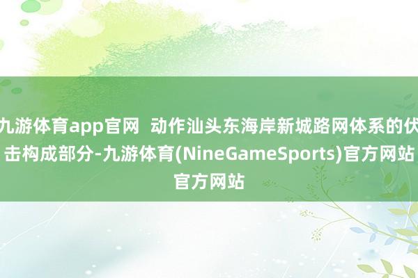 九游体育app官网  动作汕头东海岸新城路网体系的伏击构成部分-九游体育(NineGameSports)官方网站